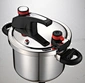 DSY 22cm-6 Liter- NEW STYLE- 2 level pressure stainless steel pressure cooker